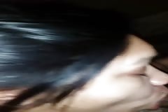 latina sweet cheeks get dick hard and fuckes it reverse and cum shot in mou